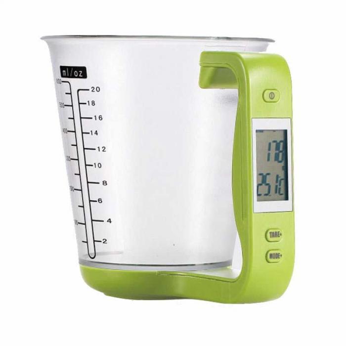Balance de cuisine électronique avec tasse à mesurer