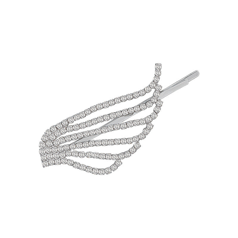 Angel Wings Hairpin Full Of Diamond Girls Side Hairpin