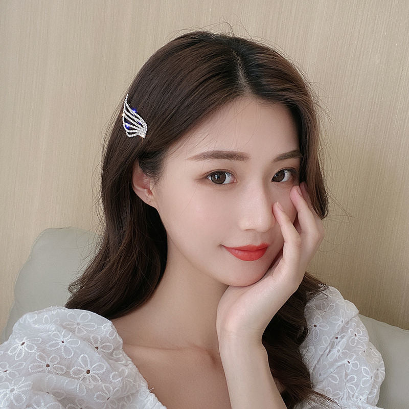 Angel Wings Hairpin Full Of Diamond Girls Side Hairpin