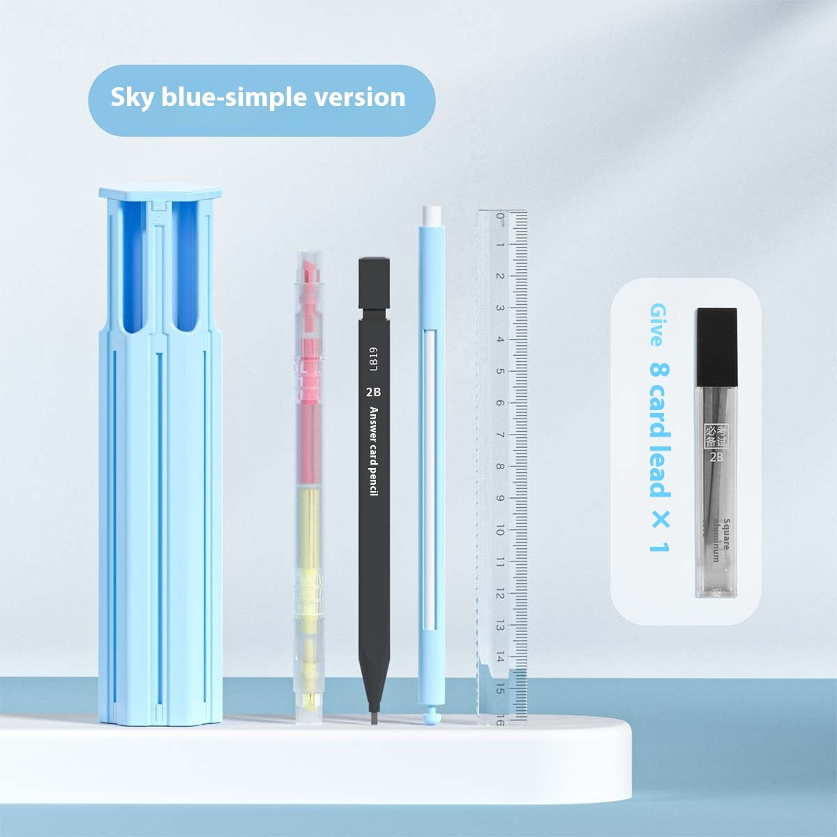 Pressing Pen Suitable For Portable Six Pens Pencil Box Kit