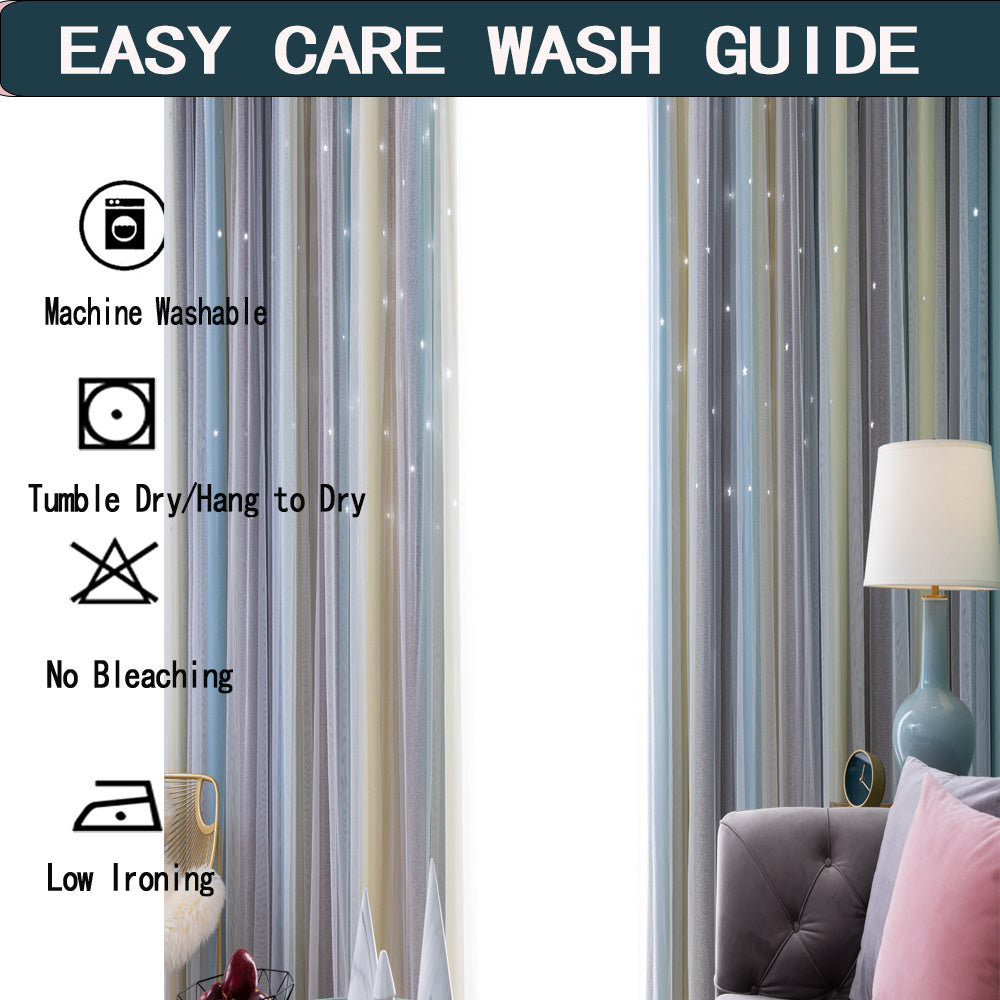 Rideaux faciles à installer pour la chambre