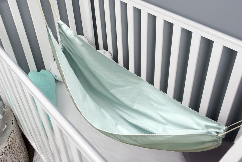 Baby Hammock Indoor Cradle With Hanging Cloth Bag To Coax Sleep