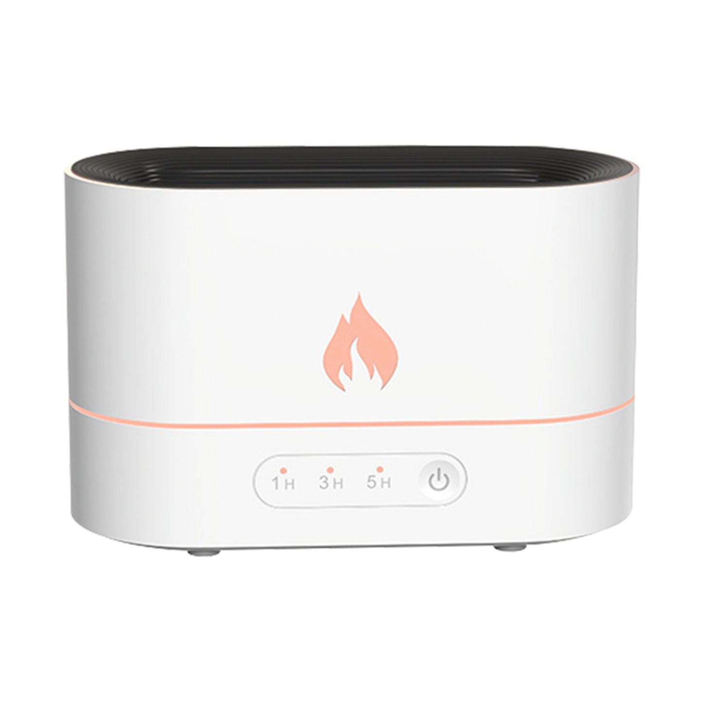 Siming Flame Machine d'aromathérapie Maison Chambre Silencieux Atmosphère Lumière Humidificateur Diffuseur de Flamme Décoration Intérieure