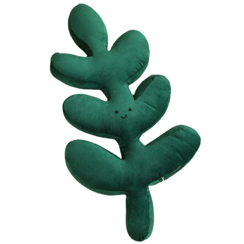 Coussin de plante verte Philodendron pour la maison