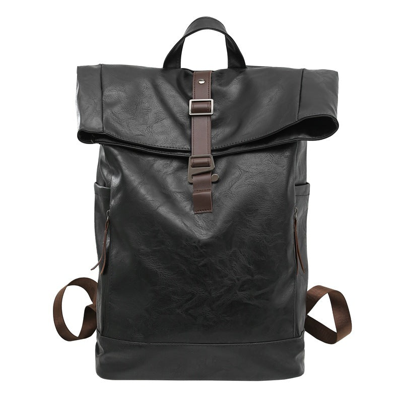 Sac à dos pour homme, grande capacité, imperméable, couleur unie, pour ordinateur, voyage, pour femme