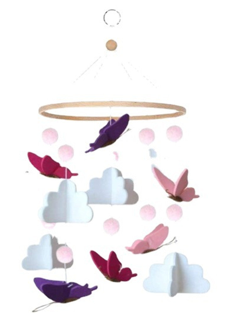 Decorative Felt Wind Chimes Pendant Cradle Hanging Felt Wind Chimes
