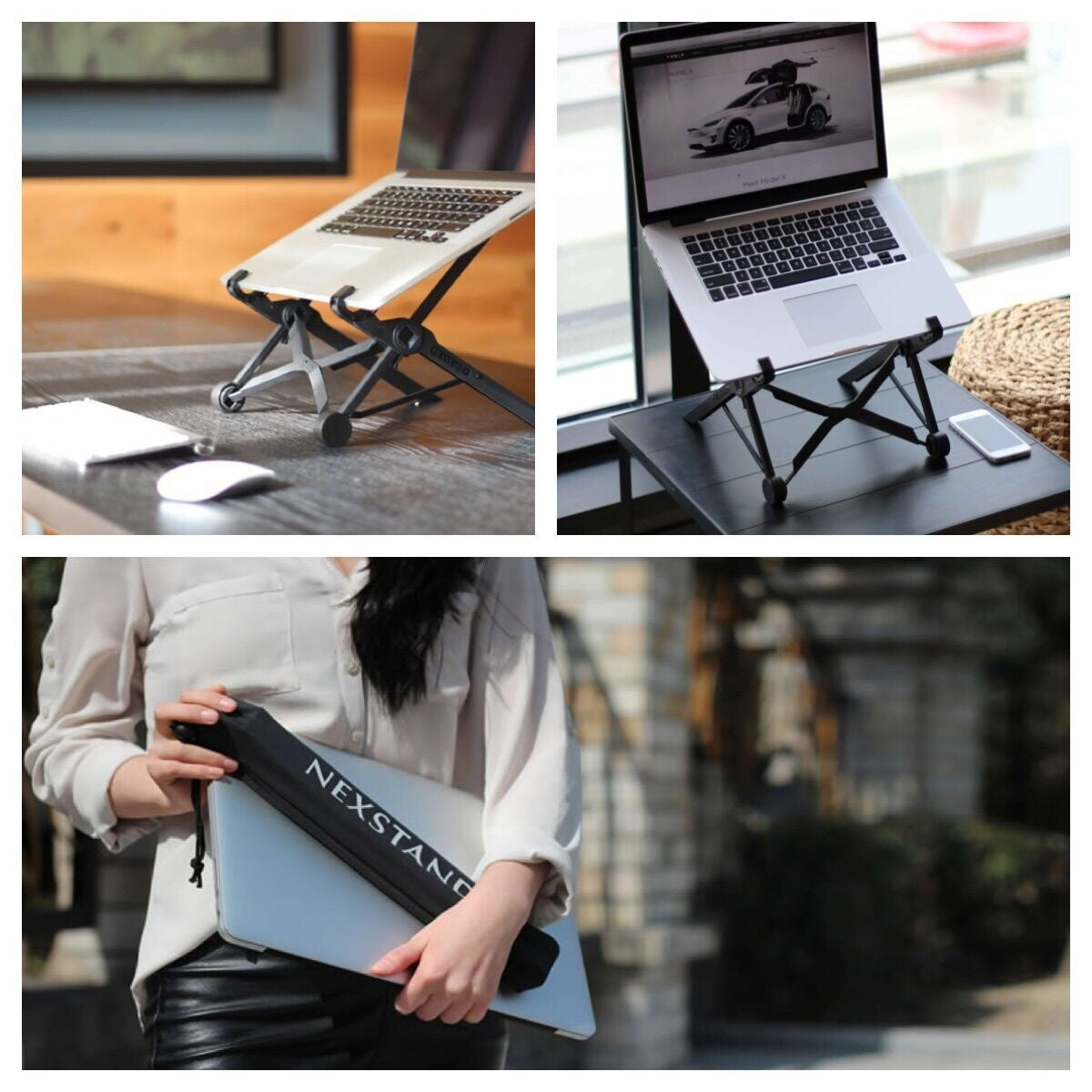 Lifting Portable Folding Simple Computer Bracket