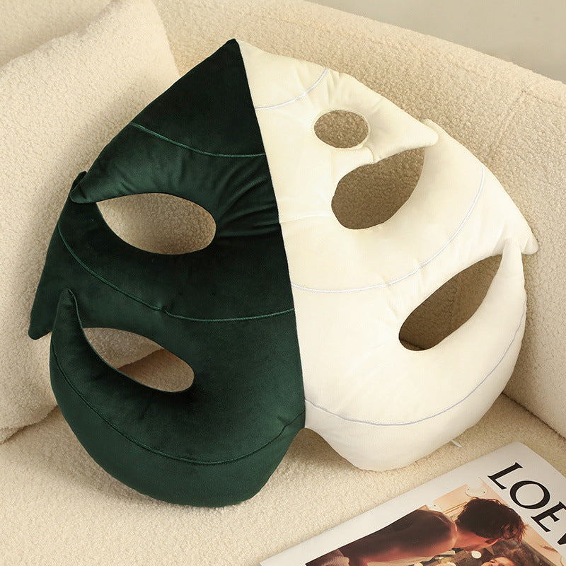 Coussin de plante verte Philodendron pour la maison