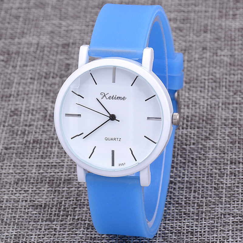 Fashion Silicone Band Quartz Watch