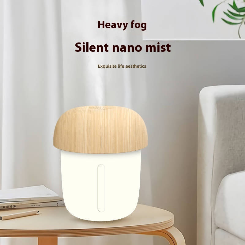 Mushroom Water Droplets Humidifier Mini Usb Vehicle-mounted Home Use Small Spray For Desktop Office