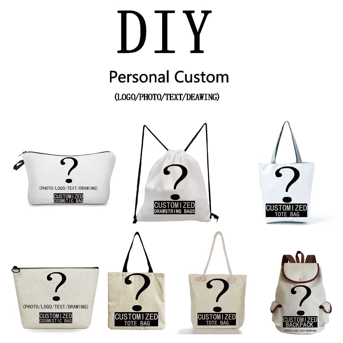 Custom DIY Logo Makeup Bag High Capacity Travel Outdoor Girl Women Cosmetic Bags Toiletries Organizer Lady Storage Make up Case