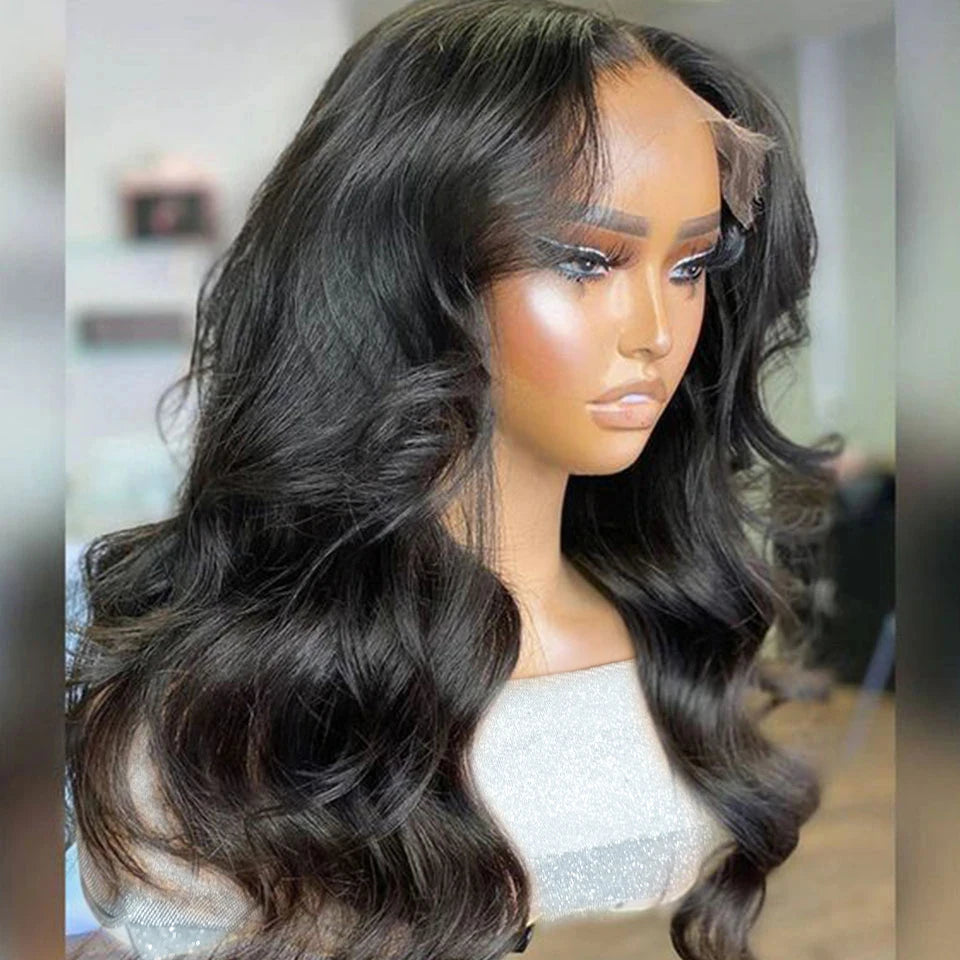 Rebecca Body Wave Lace Front Wigs T Part Lace Wigs Pre Plucked Transparent Lace Front Wigs Brazilian Body Wave Human Hair Wigs