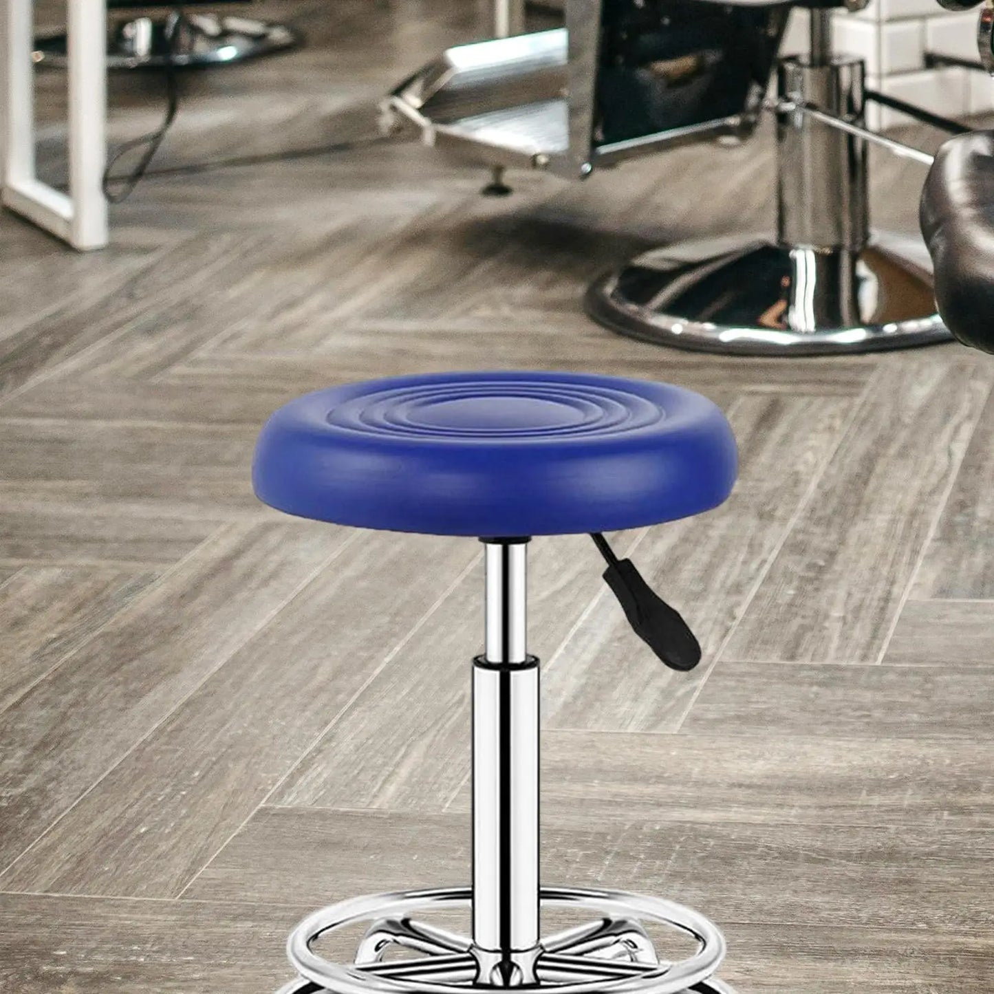 Bar Stool Replacement Seat Top Comfortable Repair Parts Easy Installation PU Leather for Hair Salon Home Bar Kitchen Barber Shop