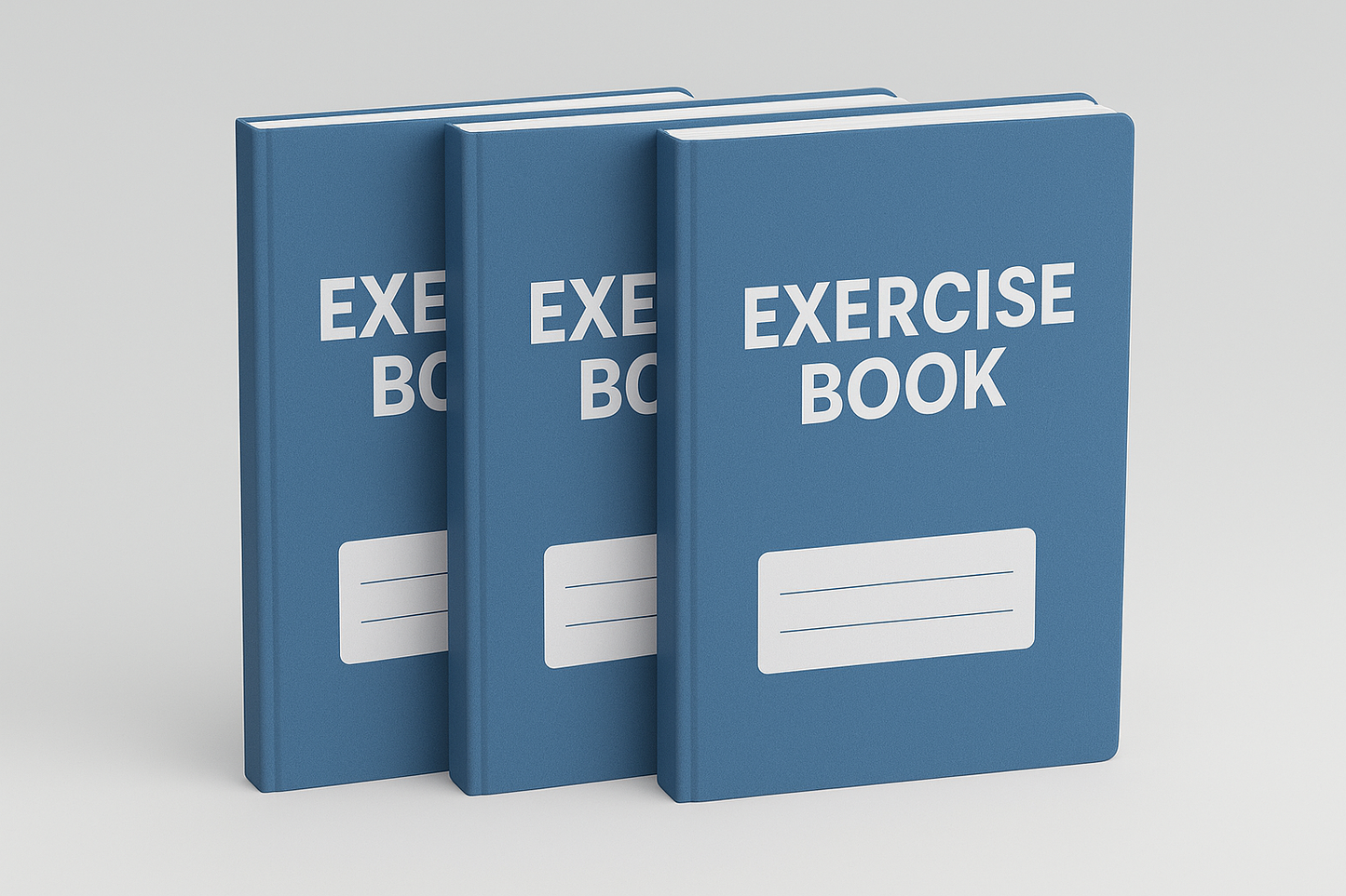 3 in 1 pack, FREE Exercise Note Book for secondary, and tertiary school student, 100% Free, Not for sale