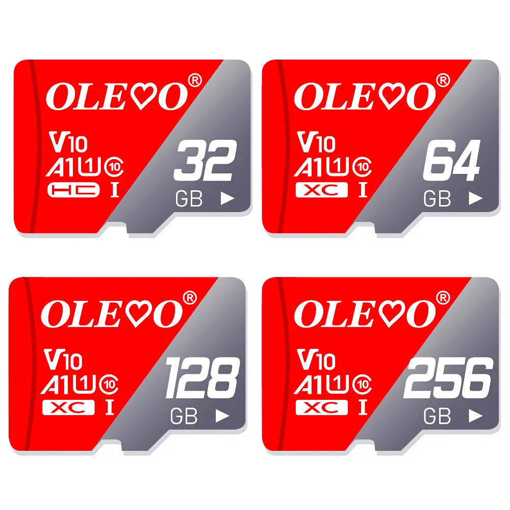 Memory Card 16GB 32GB 64GB 256GB Micro TF Card 128GB Class 10 SD Flash for Video camera Drone tablet Smartphone