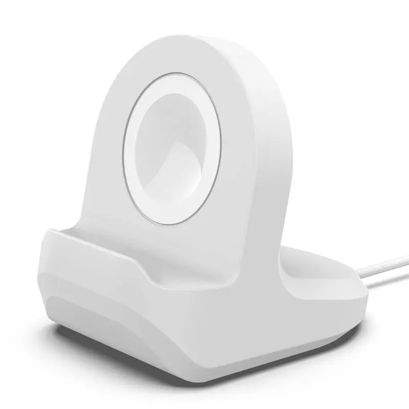 Silicone Charge Stand Holder Station Dock for apple watch Series 1/2/3/4 42mm 38mm 40mm 44mm Charger Cable