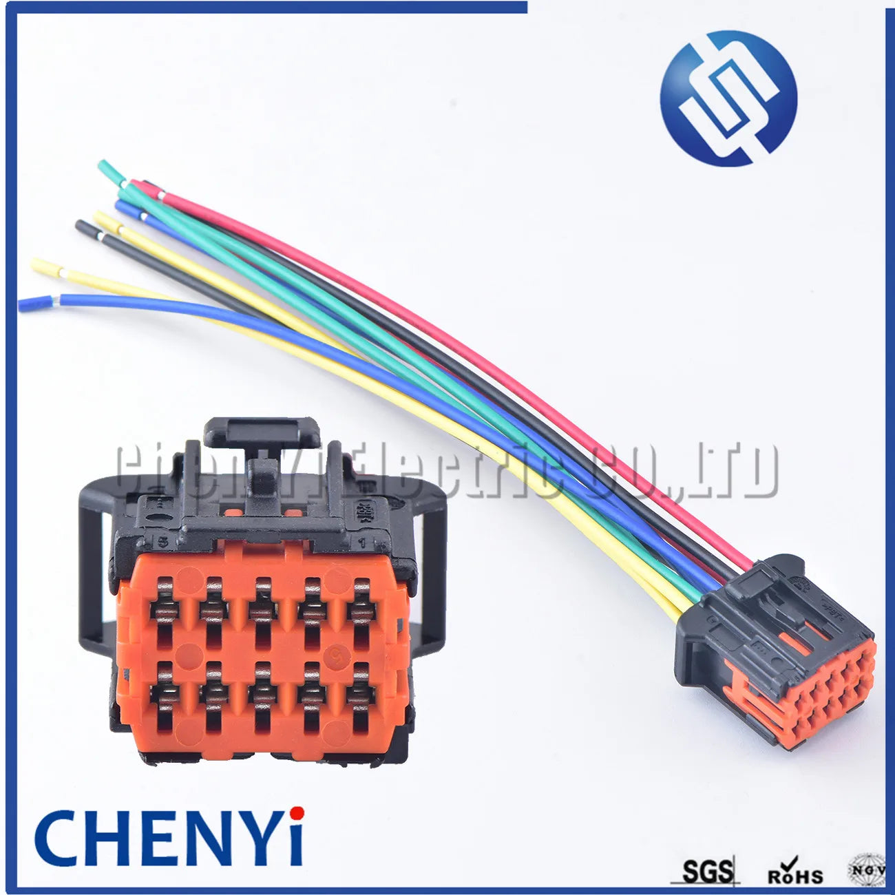 10 Pin/way Female Side Mirror Plastic Auto Electrical Wire Connector Plug 98816-1011 98823-1011 for Chevrolet Peugeot 206