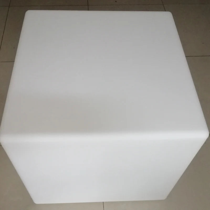 Plastic Cubes Shell Case, Bar Table, Outdoor, Plastic PE, No Light Source, D20cm, D25cm, D30cm, 40cm, 43cm, 50cm, 60cm, 1Pc