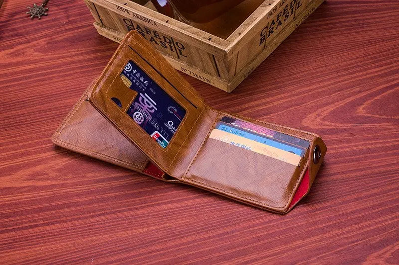 Men's Wallets With 100 US Dollar Pattern Wallet Male Leather Wallet Photo Card Holder Fashion Large Capacity Wallet Purse Bag