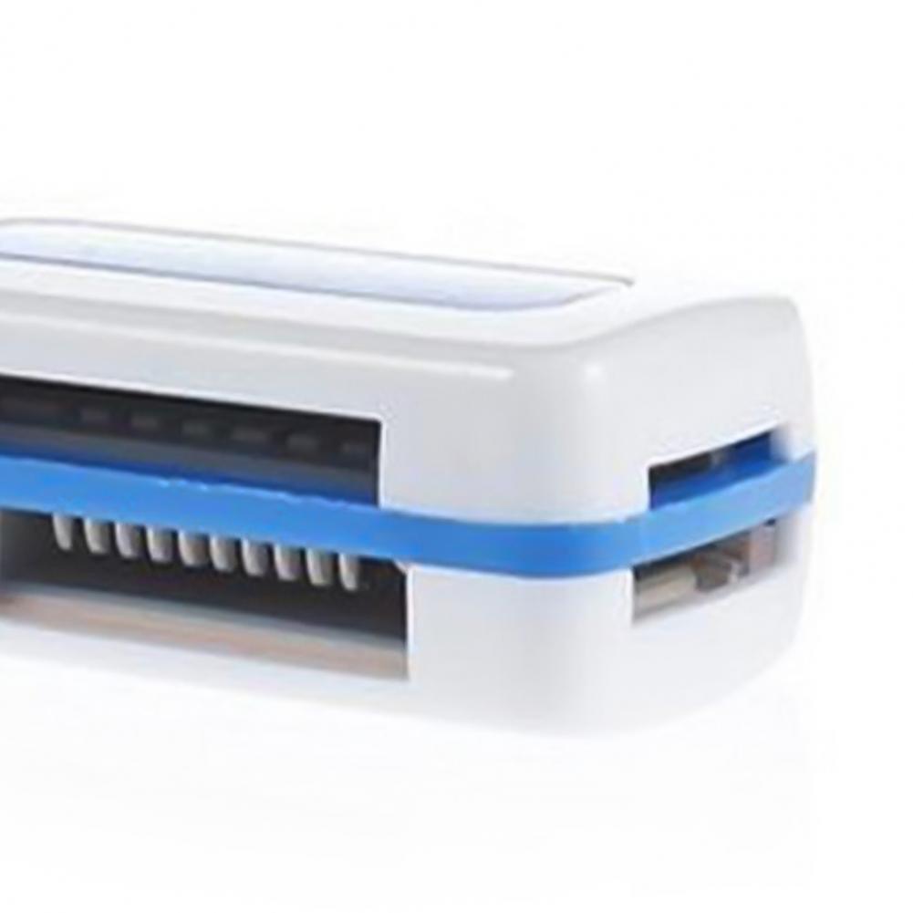 Lecteur de cartes mémoire portable 4 en 1 multiport haute vitesse avec emplacement pour carte TF M2 MS pour ordinateur