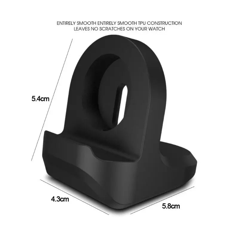 Silicone Charge Stand Holder Station Dock for apple watch Series 1/2/3/4 42mm 38mm 40mm 44mm Charger Cable