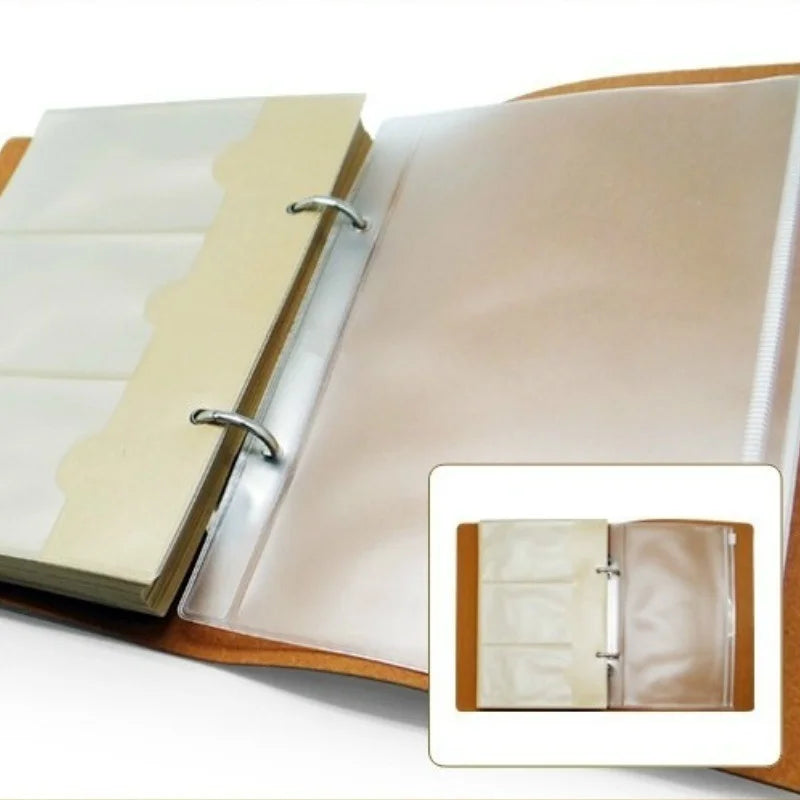 Carnet de notes vintage en cuir PU, planificateur créatif en papier kraft, carnet de croquis, agenda, carnet de notes, fournitures scolaires