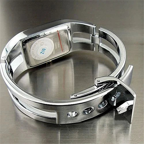Montre-bracelet à quartz pour femme, cadran carré, couleur changeante, tendance, créative, pour homme et femme
