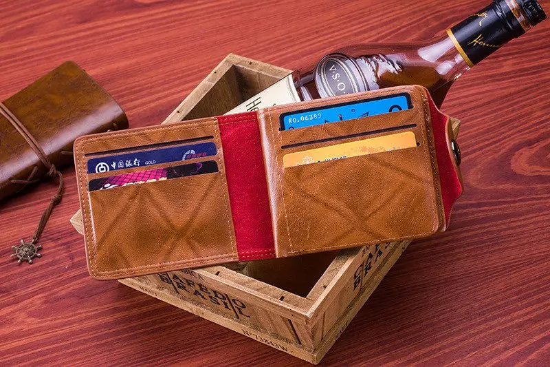 Men's Wallets With 100 US Dollar Pattern Wallet Male Leather Wallet Photo Card Holder Fashion Large Capacity Wallet Purse Bag