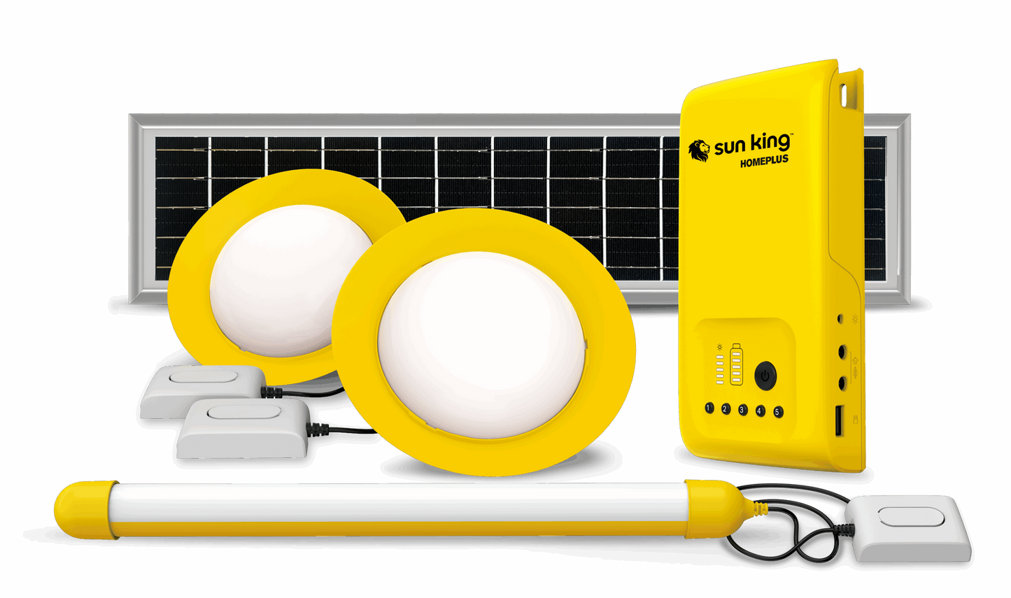 HomePlus, Sunking Solar Home System, Ultra-affordable solar lighting and basic phone charging