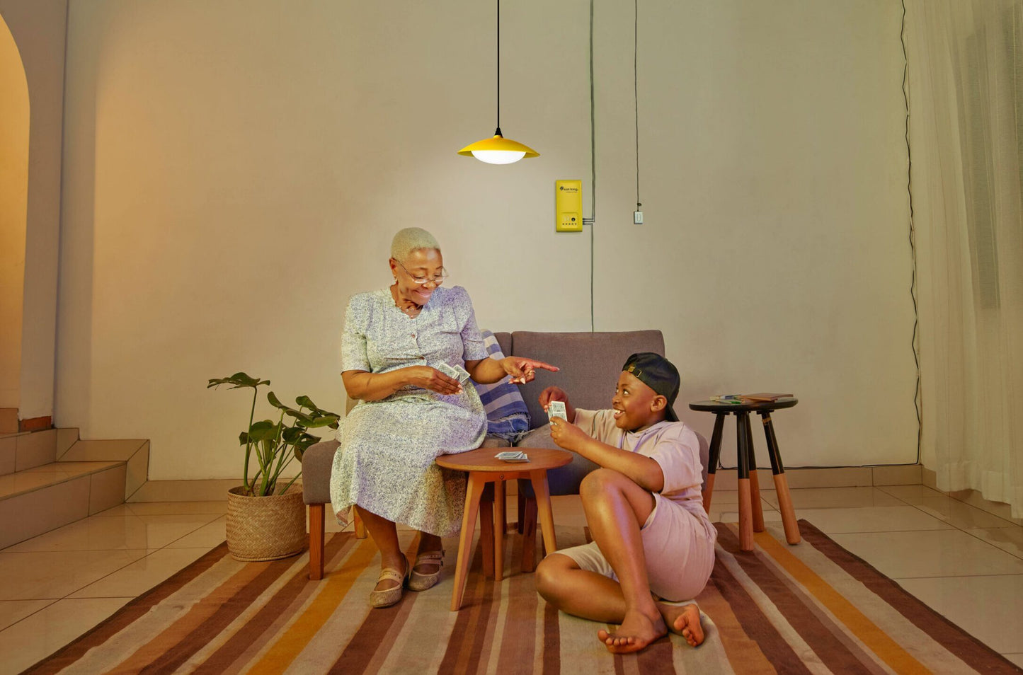 HomePlus, Sunking Solar Home System, Ultra-affordable solar lighting and basic phone charging