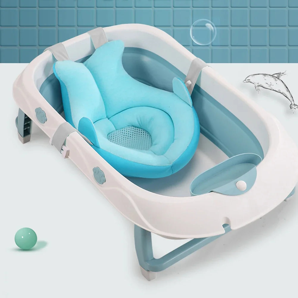 Coussin de bain pour nouveau-né, antidérapant, flottant, portable, pour bébés de moins de 10 kg