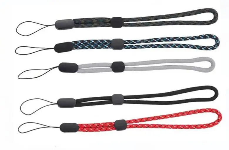 Lot de 10 dragonnes réglables de 19 cm pour accessoires électroniques, étuis de téléphone, porte-clés, appareil photo