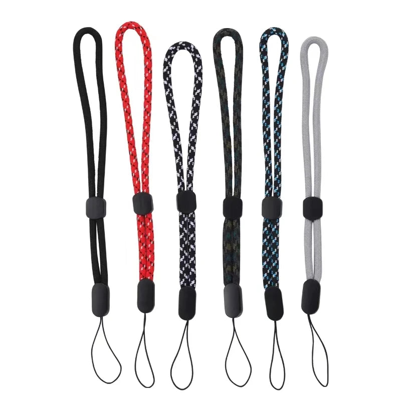Lot de 10 dragonnes réglables de 19 cm pour accessoires électroniques, étuis de téléphone, porte-clés, appareil photo