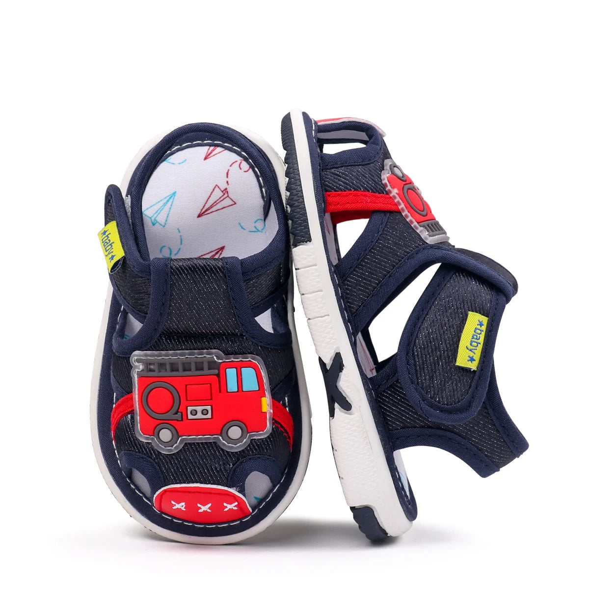Chaussures d'été grinçantes pour bébés filles et garçons, chaussures de marche d'intérieur et d'extérieur de haute qualité avec TPR, tendance 2025