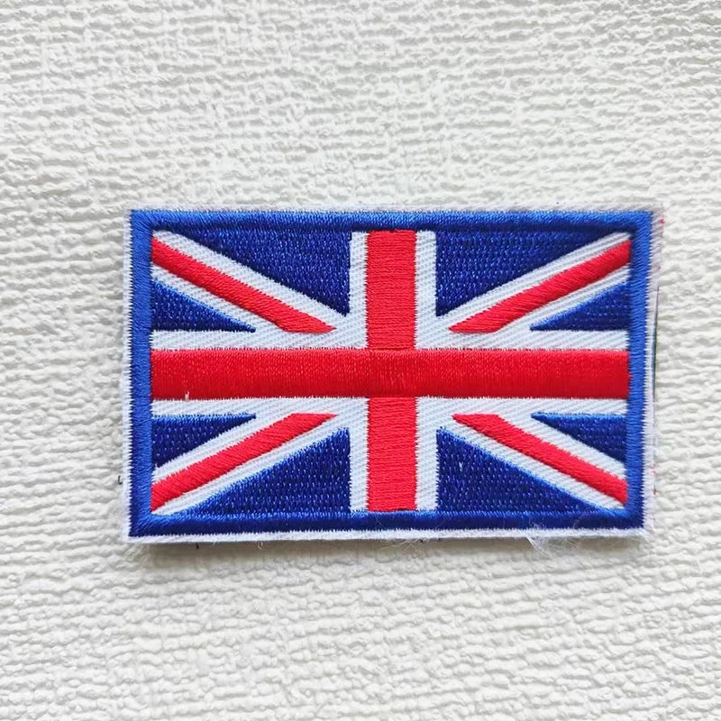 【We offer Customization】BR/CN/USA/MX/RU Removable Flag Sticker Patch Ornament on Tactical Backpack