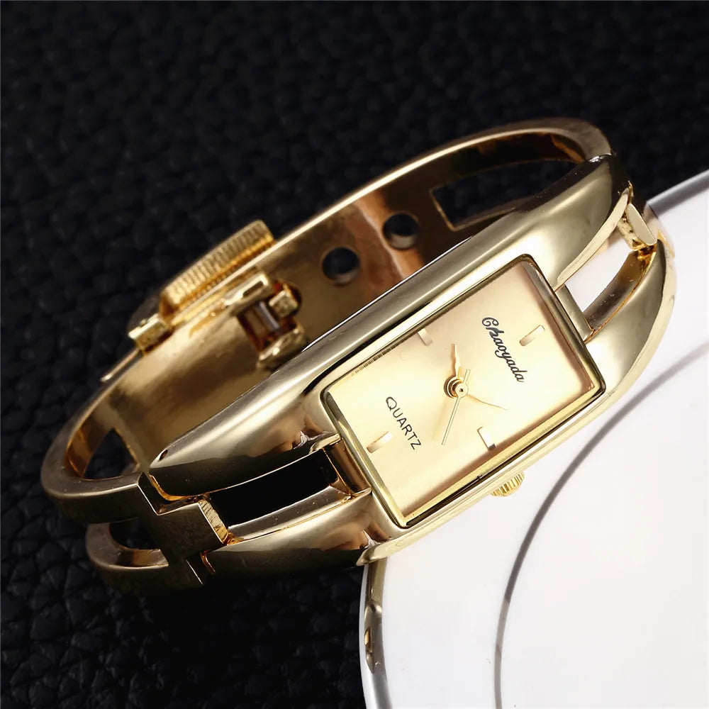 Montres élégantes pour femmes, montre-bracelet de luxe à quartz de marque supérieure, cadeau relogio feminino