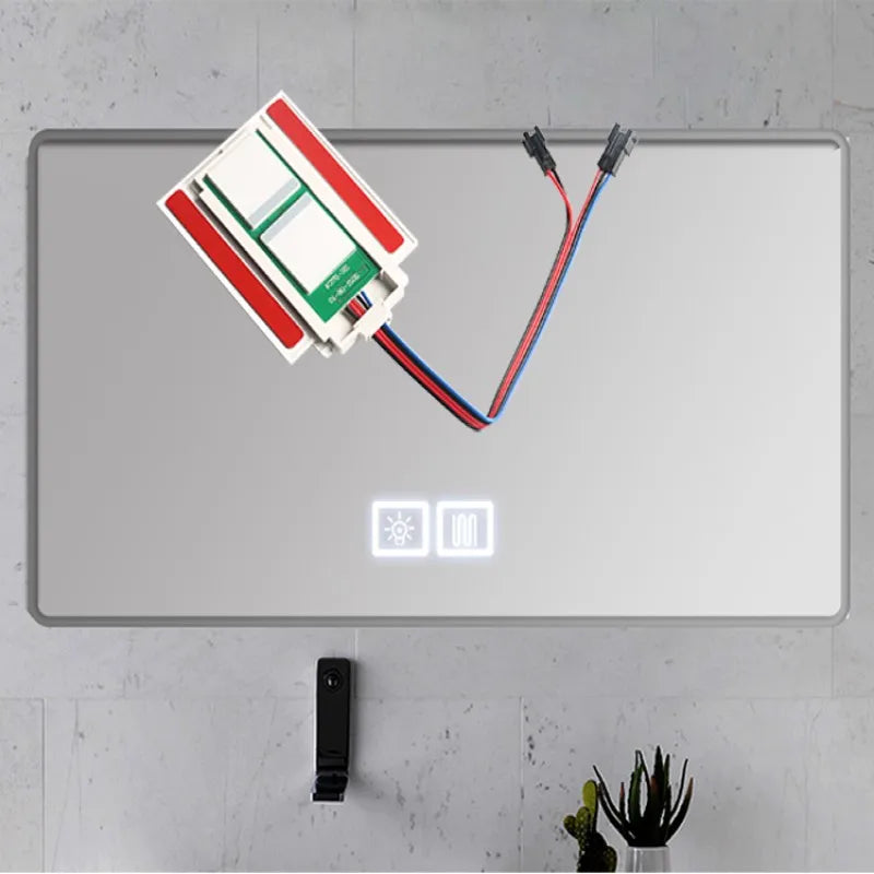 Bathroom mirror touch dimming double touch defogging capacitive touch sensor switch