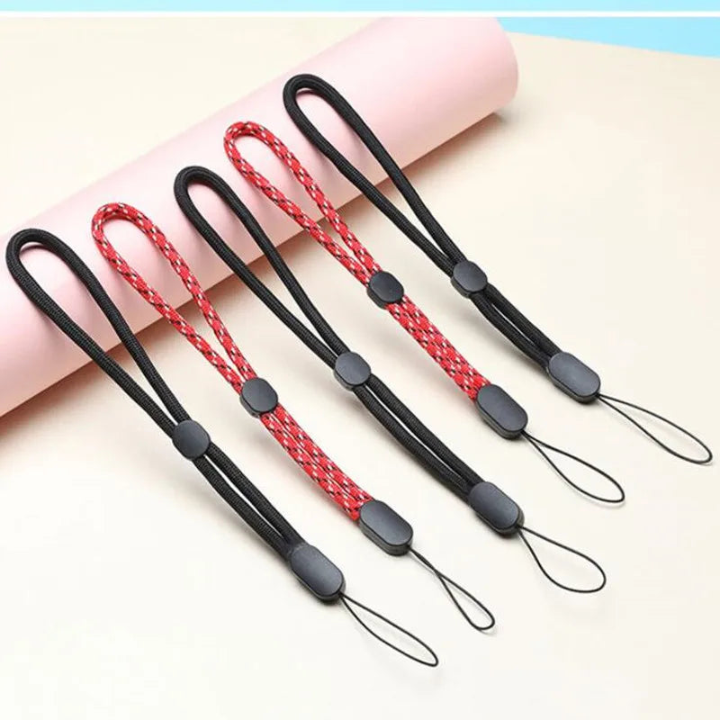 Lot de 10 dragonnes réglables de 19 cm pour accessoires électroniques, étuis de téléphone, porte-clés, appareil photo
