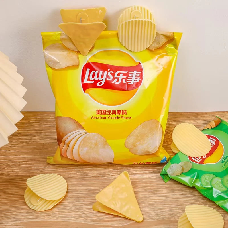 1 ensemble de pinces à pommes de terre créatives, pinces pour sacs alimentaires, polyvalentes, pour conserver la fraîcheur, sacs à collations scellés, accessoires de cuisine