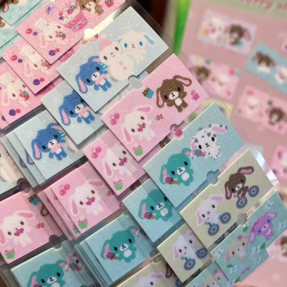 Repeat Kawaii Sanrio Sugarbunnies Cartoon Label Stickers Creative Peripherals Hand Account Notes Decorative Sealing Stickers