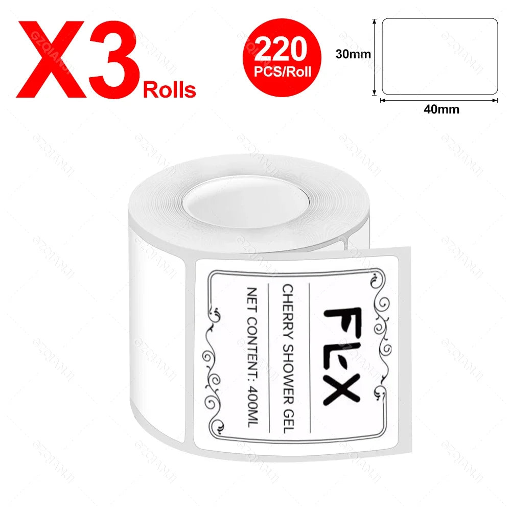 Marklife P50 Bluetooth Thermal Label Printer Barcode Sticker Paper Printer Self-adhesive Label Maker Labeling Portable Machine