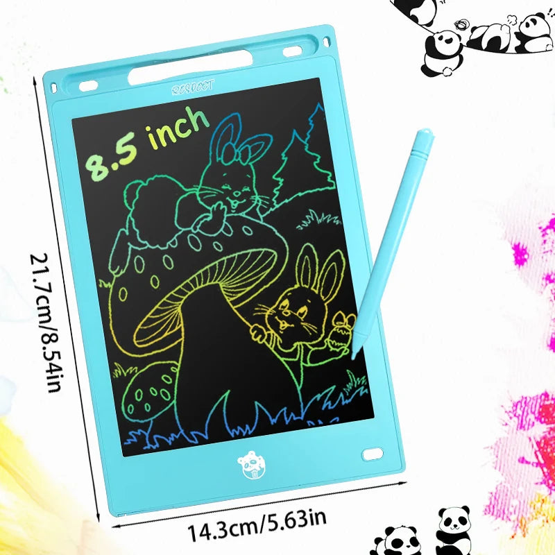 Tablette graphique LCD 8,5/10/12/16 pouces, tableau de dessin animé, jouets, cadeaux pour filles et garçons de 3 à 12 ans, bloc-notes pour enfants