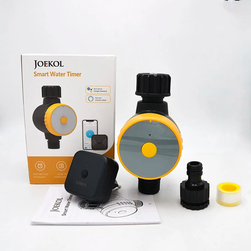 Nouveau minuteur d'arrosage intelligent Wifi pour jardin, contrôleur d'arrosage automatique Wifi, vanne intelligente Wifi, système d'arrosage goutte à goutte