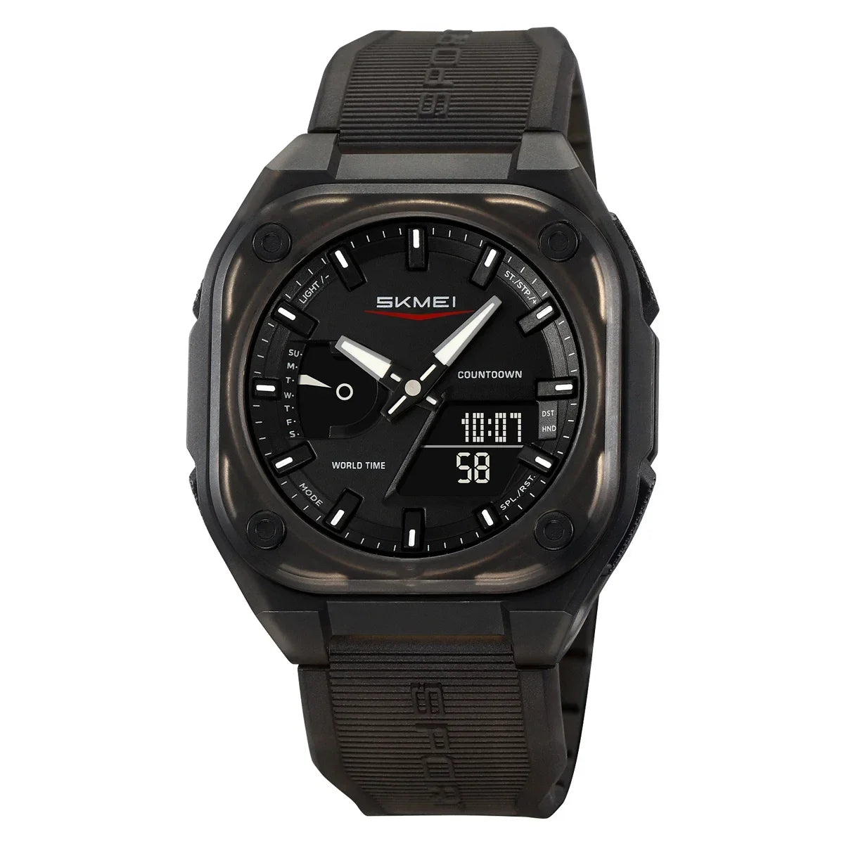 Montre SKMEI 2328 pour homme, accessoire de sport, étanche, réveil, numérique, électronique