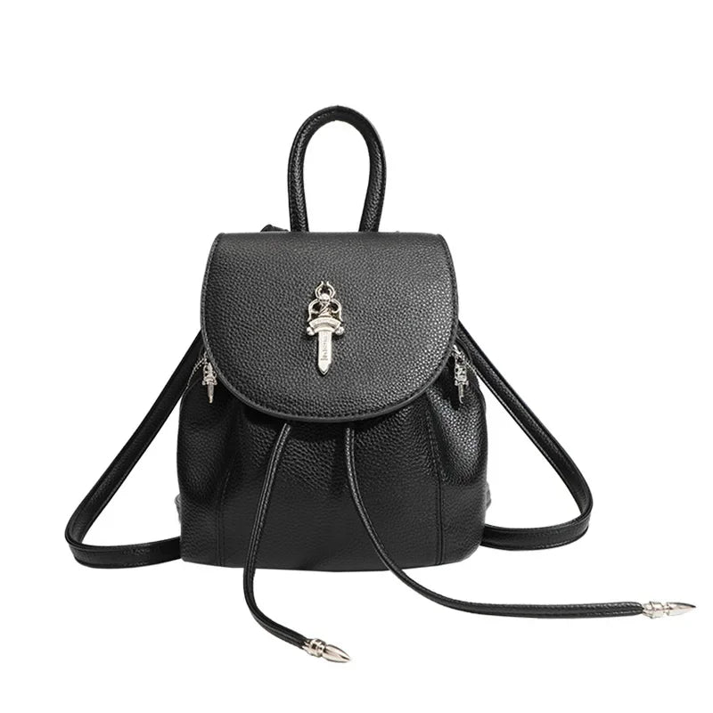 Fashionable Mini Travel Backpack for Women 2024 New Style Versatile Outdoor Bag Stylish Double Shoulder Bag Ladies Love