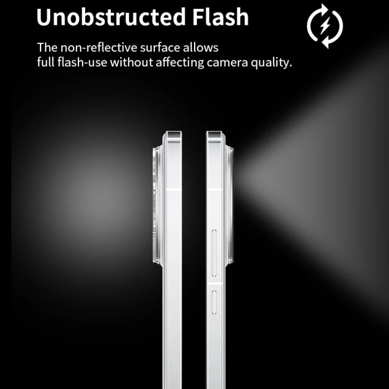 Coque de protection pour objectif de caméra arrière Vivo iQOO 12 Pro, protection arrière en aluminium et métal pour objectif iQOO12 et iQOO12Pro. Film de protection pour objectif
