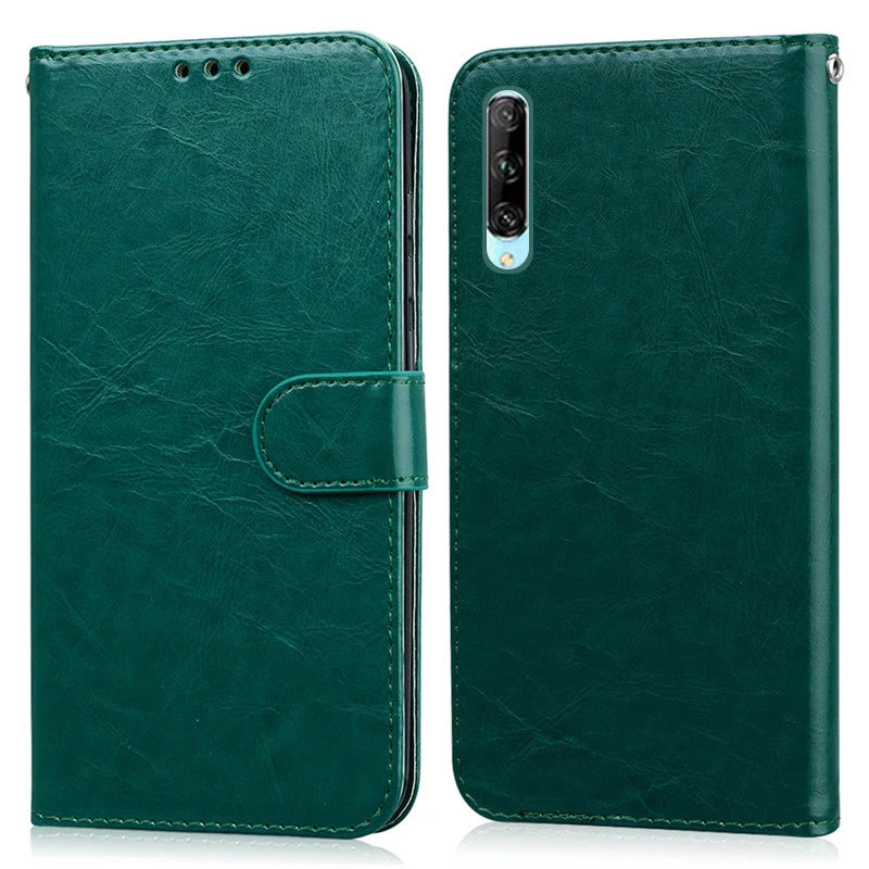 For Huawei P Smart Pro Case Phone Cover Soft Silicone Wallet Flip Case for Coque Huawei P Smart Pro Phone Case Fundas 2019 Cover