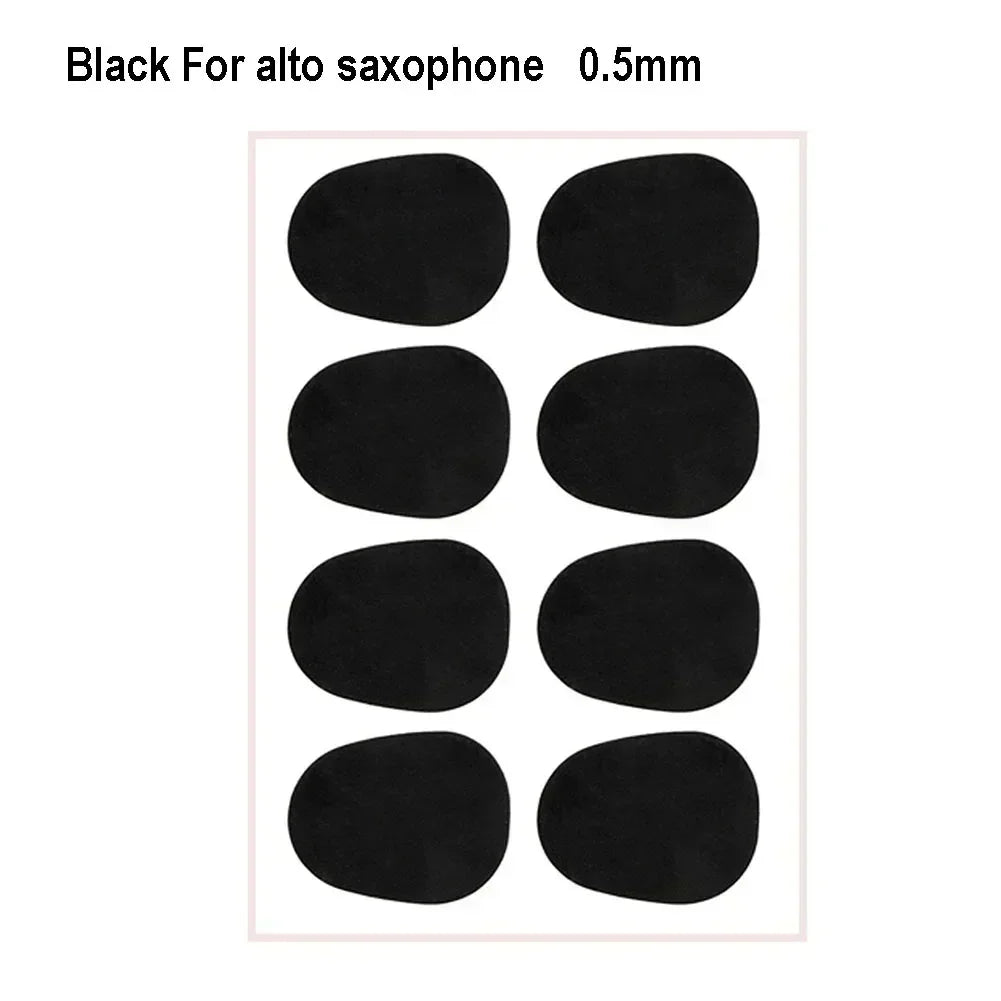 Coussinets d'embouchure pratiques et de qualité, en silicone, pour saxophone, clarinette, 0,5 mm/0,8 mm