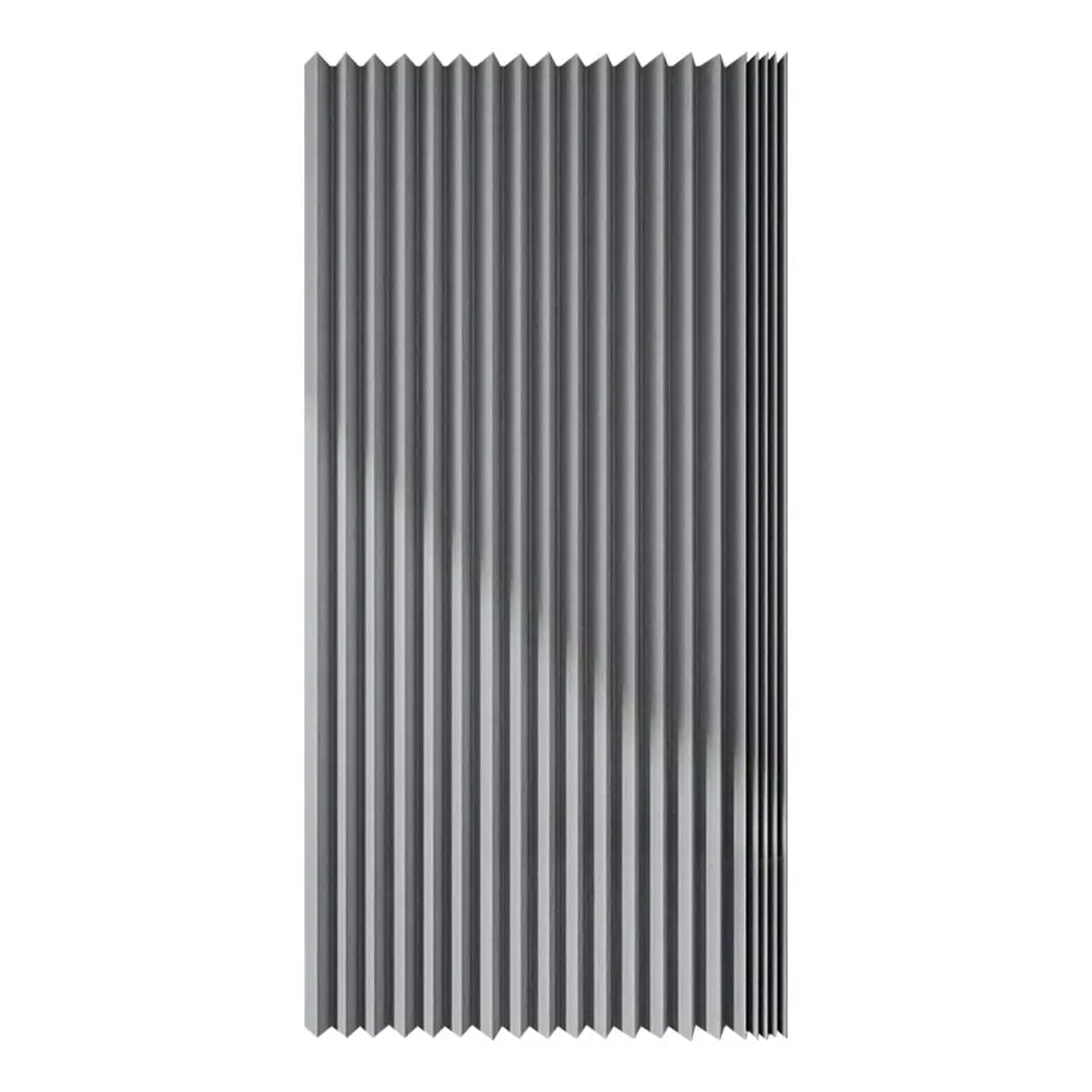 Foldable Magnetic Shower Curtain Waterproof Bath Curtain with 12/14 Hooks Modern Curtain Privacy Bathroom Divider for Bathroom