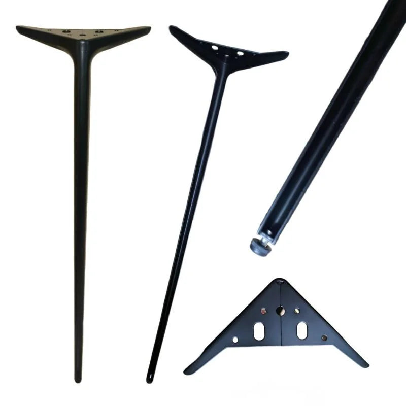 Pieds de meubles minimalistes modernes, cadres en fer, pieds de support pour meuble TV, accessoires robustes et stables, élégants et fiables